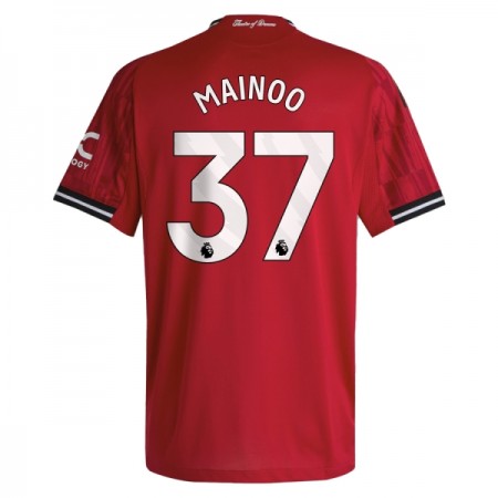 Camisola Manchester United Mainoo 37 1º Equipamento 2025-26 Manga Curta
